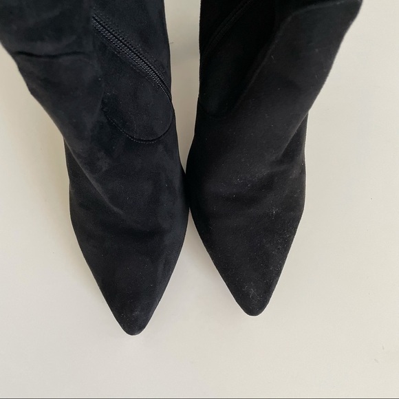 B Brian Atwood Synthetic Marney Caged Heel Over-the-knee Boots sz 10 - Picture 8 of 12